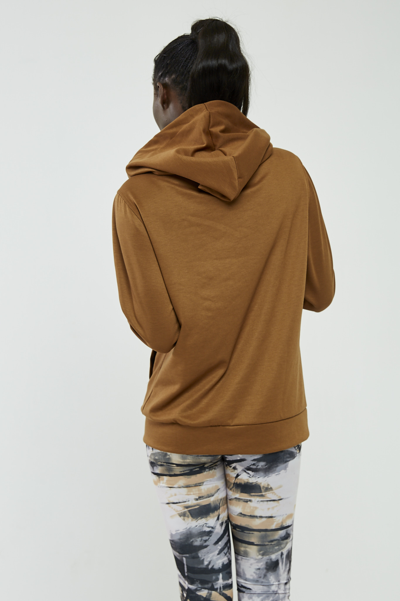 TABA KAPÜŞONLU SWEATSHİRT