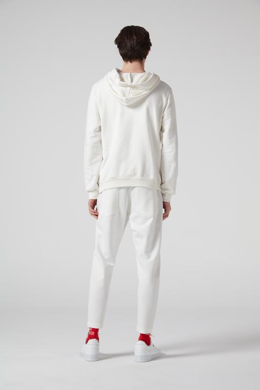 3%20Maymun%20Baskılı,Kapüşonlu,%20Çift%20Fermuar%20Cepli%20Krem%20Erkek%20Sweatshirt