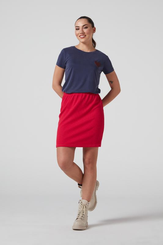 Kalpli%20T-shirt%20Mavi